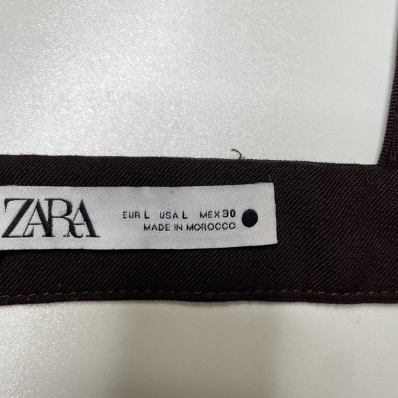 ZARA • TRIANGLE BRALETTE CROP TOP - Picture 6 of 6